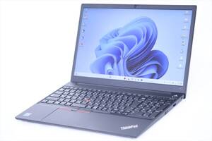 即配 美品 Windows11 Office2019 11世代Corei5 バッテリー良好 Lenovo ThinkPad E15 Gen2 i5-1135G7 8G 256G 15.6FHD