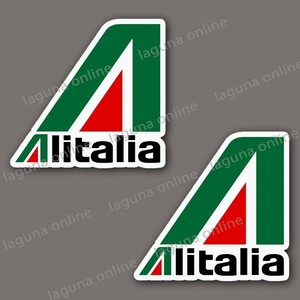 ☆即納☆　Alitalia アリタリア　ステッカー　デカール　並行輸入