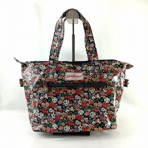 キャスキッドソン Cath Kidston トート バッグ かばん 総柄 花柄 マルチカラー レディース