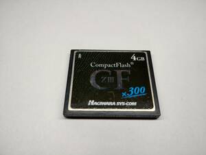 4GB　HAGIWARA SYS-COM　ZⅢ　CFカード　フォーマット済み　メモリーカード　コンパクトフラッシュカード