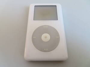 Apple iPod classic A1059 (第4世代) 20GB ホワイト ジャンク