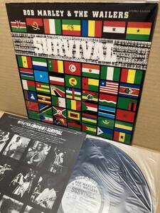 PROMO ILS-81231！美盤LP！ボブ マーリー Bob Marley & The Wailers / Survival サバイバル Toshiba 見本盤 ONE DROP SAMPLE 1979 JAPAN NM