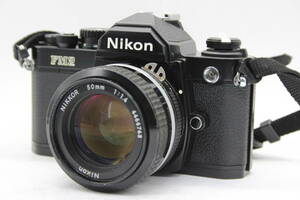 【返品保証】 ニコン Nikon NEW FM2 NIKKOR Ai 50mm F1.4 ボディレンズセット s6431