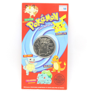 ニウエ 2001年 ポケモン ピカチュウ 1ドル ニッケル硬貨 NIUE POKEMON PIKACHU