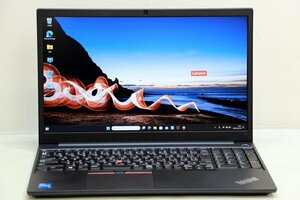 Lenovo ThinkPad E15 Gen2 Core i5 第11世代 インテル Core i5 1135G7(Tiger Lake) 2.4GHz/4コア 16GB SSD512GB Win11 3ヶ月保証 e15i5