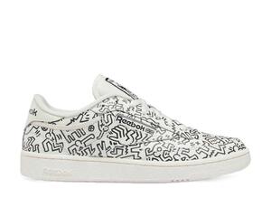 KEITH HARING REEBOK CLASSIC CLUB C "WHITE" 28cm GZ1458