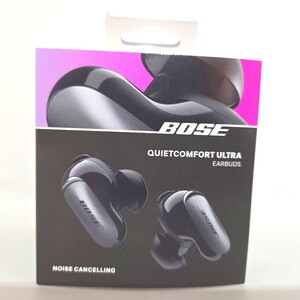 新品未開封未使用BOSE QuietComfort Ultra Earbuds Black ボーズ ワイヤレスイヤホン ブラック