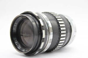 【訳あり品】 Elitel 135mm F3.5 ゼブラ レンズ s6506