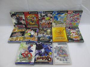 18 送60サ 0606$G05 ゲームキューブ ソフト13本 中古品