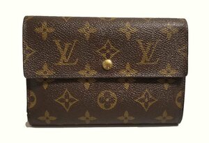 ルイヴィトン 財布 モノグラム パピエ 三つ折り財布 Ｍ61202 LV LOUIS VUITTON ルイ・ビトン ルイ・ヴィトン 【中古】