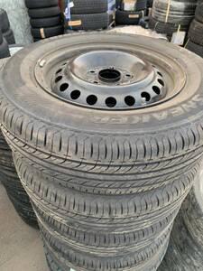 Y901 195/70R15 BRIDGESTONE ブリジストン 2021年 PCD114.3 5H 5.5J ハブ64 HONDA HR-V GH4 4本セット