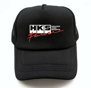 帽子/野球帽/ベースボールキャップ『HKS power and sports ブラック』新品未開封