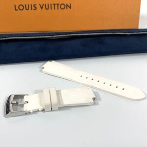 【箱付き 極美品】Louis Vuitton ルイヴィトン 時計用 ベルト モノグラム タンブール ホワイト 白