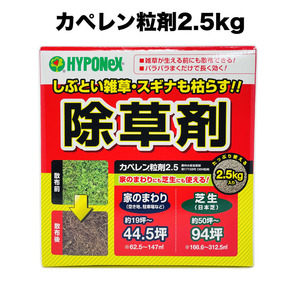 除草剤 強力 粒剤 顆粒 カペレン粒剤2.5 芝生にも使用可能 土壌処理型 DBN粒剤 雑草を長期間抑える スギナやヨモギに使える 粒タイプ 粉末