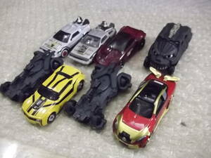 トミカ キャラクター ミニカー まとめて 現状渡し品 ゴジラ アイアンマン デロリアン バットマン トランスフォーマー 他