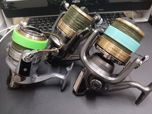  Daiwa CROSSCAST 4500 x3台　　ダイワ クロスキャスト スピニング リール 釣り道具