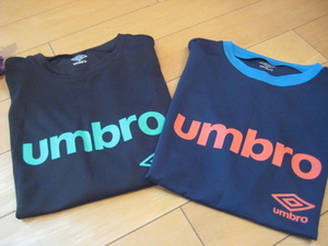 ★umbro　アンブロ★　普段着に・・・２点セット　サイズ１６０