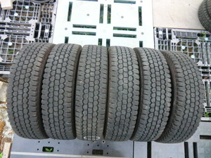 195/85R15 113/111L LT LIGHT TRUCK BRIDGESTONE BLIZZAK W965 9.5分山 6本組 管理SK11R49-W2646