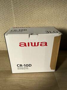 恐らく未使用品 アイワ ポータブルCDラジオ 「CR-10D」 AIWA　 