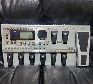 [初期動作保証！動作確認済み！] BOSS GT-10 Guitar Effects Processor 現行品に負けない高い機能性とサウンドクオリティを持った1台