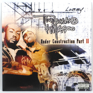 【未使用・2003年】　Timbaland & Magoo　Under Construction Part II　2枚組　レコード　Missy Elliott Sebastian Brandy Wyclef Jean