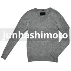 定価3.8万junhashimoto CASHMERE V-NECK ニット 2