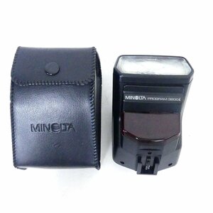 MINOLTA ミノルタ PROGRAM 3200i ストロボ フラッシュ 通電のみ確認 現状品 USED /2408C