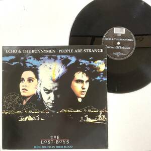 レコード Echo & The Bunnymen 12” People Are Strange W/ COVERS ROLLING STONES VELVET UNDERGROUND TELEVISION バニーメン 貴重 名盤