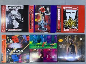 音楽LD 6枚セット クイーンズライチ QUEENSRYCHE / ラウドネス LOUDNESS / デッドエンド DEAD END / スポーン SPAWN いろいろまとめて