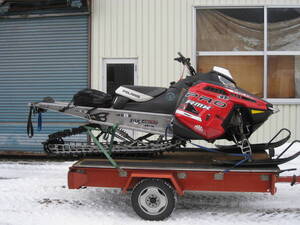 スノーモービル　ポラリスRRO　RMK800　2014　２５４０K　付属品多数　北海道　スノーバイク　SKI-DOO　CAT　