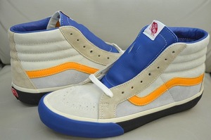 新品未使用 VANS バンズ VAULT ボルト SK8-HI REISSUE VLT LX VN0A4BVHVYN Suede/Leather True Blue/Candied Ginger 送料無料