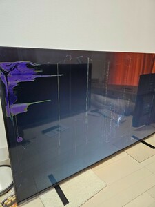 液晶テレビ 東芝 REGZA レグザ 65Z570L　液晶割れ　ジャンク　手渡しOK　ヤマト家財宅急便