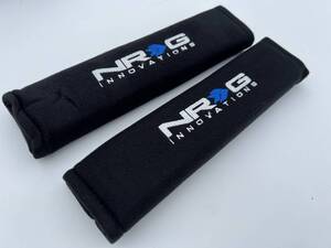 NRG シートベルトパッド 黒 2本１SET USDM JDM stance black 正規輸入品 SBP27BK 国内在庫 即納