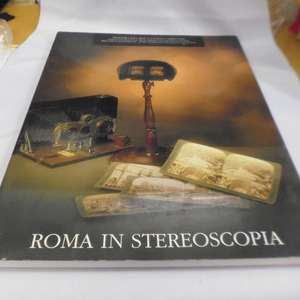 洋書 ROMA IN STEREOSCOPIA 管理書籍25 検索用 3D ステレオ写真