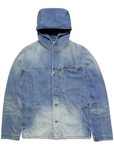 Nasngwam ナスングワム 【COUNTRY DENIM PARKA Ⅱ USED WASH】 ヴィンテージ加工 マウンテンパーカー デニムジャケット Sサイズ 新品未使用