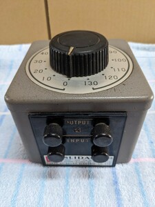 【中古品】《動作未確認》TOSHIBA 東芝 SLIDAC （SD105） 可変変圧器　変圧器 TOSHIBA　　