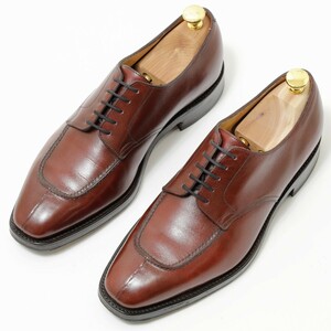 ◆美品 JOHN LOBB BORDOR 7.5E/26cm 889ラスト 外羽根式Uチップ 貴重廃盤モデル ジョンロブ ボーダー ボルドー スキンステッチ