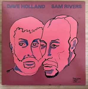 LP■JAZZ//FREE IMPROVISATION/DAVE HOLLAND & SAM RIVERS/S.T./IMPROVISING ARTISTS INC. IAI 373843/US PRESS 76年ORIG原盤/フリージャズ