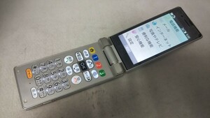 S3259 Softbank SIMフリー かんたん携帯 505SH SHARP 4Gガラホ 簡易確認＆簡易清掃＆初期化OK 判定○ 送料無料 Webでロック解除受付手続済