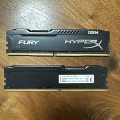 HyperX Fury DDR4 デスクトップDDR4 メモリ 16GB 2枚