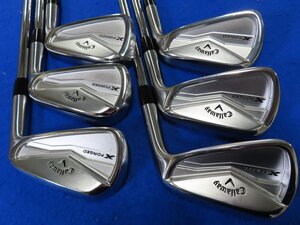 【中古】キャロウェイ 2024 X FORGED（エックスフォージド）アイアン 6本セット　5I～PW【S】NSPRO MODUS-3 TOUR-105