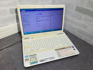 【現状品】管1G224 TOSHIBA dynabook T451/58EW PT45158EBFW CPU core i7-2670QM Bios起動OK HDD無し、メモリー4GB、バッテリー有り