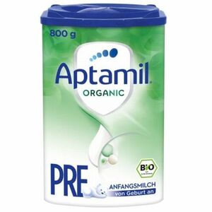 国内発送 Aptamil アプタミル オーガニック 粉ミルク Pre (6ヶ月から) 800g