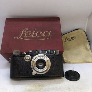 ●○Leica DIII レンジファインダー フィルムカメラ ボディ III型 Leitz Elmar 5cm F3.5 ライカ○ 