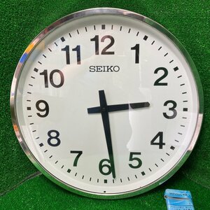 信友a258 SEIKO セイコー ■ 壁掛け時計 「SL401S」 アナログ 大型 直径45cm 丸型 見やすい