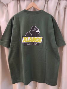 X-LARGE エクストララージ XLARGE SLANTED OG S/S TEE XLサイズ グリーン 2024 最新人気品 送料\230~　