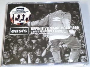 OASIS/DEFENITIVE MAINE ROAD 1996　2 DAYS REMASTER & REMIX (SOUNDBOARD)4CD