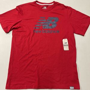 ニューバランス　new balance Tシャツ　レッド　半袖　2XL サイズ　未使用　ロゴ　メンズ　LLサイズ