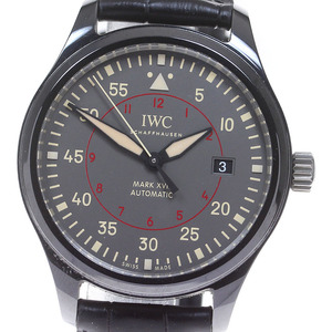 IWC SCHAFFHAUSEN IW324702 パイロットウォッチ マークXVIII トップガン ミラマー デイト 自動巻き メンズ 良品 _832173