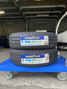 【法人宛限定送料無料】GYYF102319　GOODYEAR　195/60R17　90V　E-GripECO　2本セット　2021年製